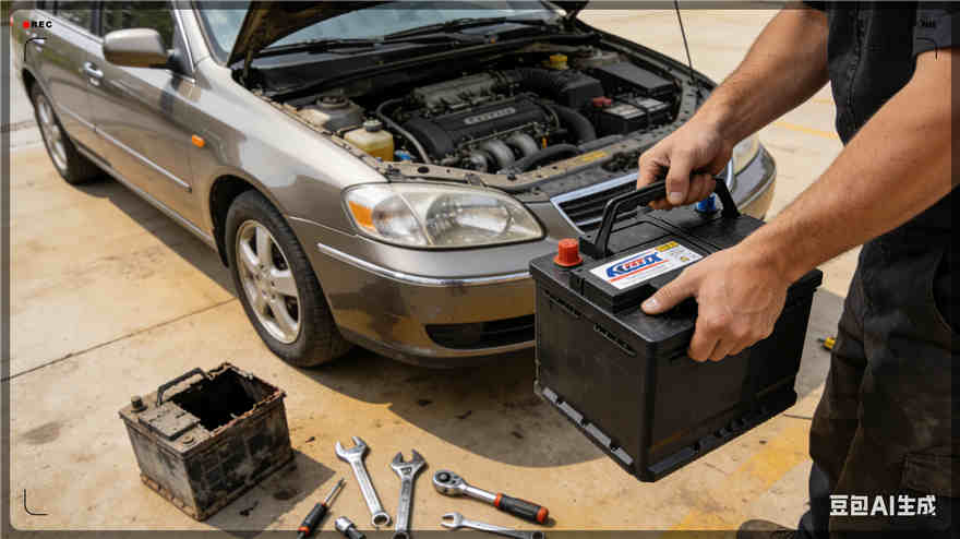 云县汽车换电瓶电话【案例】